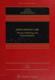 Cover of edition employmentlawpri0000glyn_i7v7