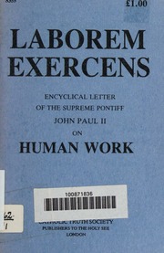 Cover of edition encyclicallabore0000cath