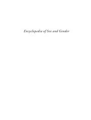 Encyclopedia Of Sex And Gender   Volume 2