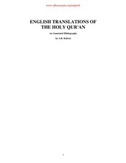 english translations of quran