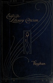 Cover of edition englishliteraryc00vauguoft