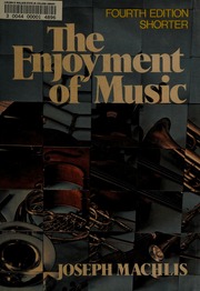 Cover of edition enjoymentofmusic0004mach