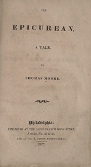Cover of edition epicureantale00moor_1