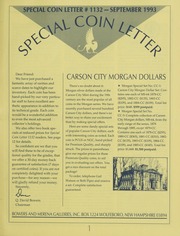 Special Coin Letter