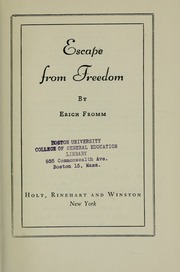 Cover of edition escapefromfreedo00from