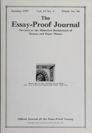  The Essay-Proof Journal