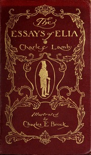 Cover of edition essaysofeli00lamb