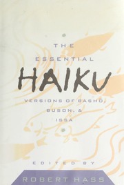 Cover of edition essentialhaikuve00hass