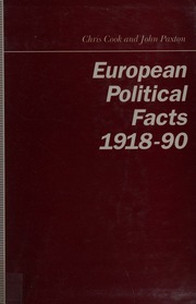 Cover of edition europeanpolitica0000cook_y5j7