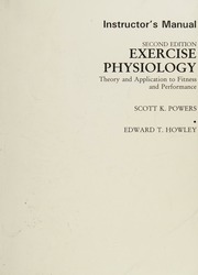 Cover of edition exercisephysiolo0000powe_u9g4