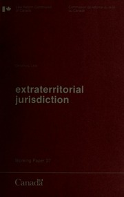 Cover of edition extraterritorialjur00lawr