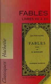 Cover of edition fableslivresviia0000lafo