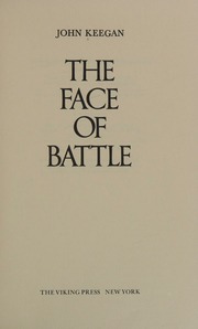 Cover of edition faceofbattle0000keeg