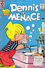 Fawcett Comics: Dennis the Menace 024 (Pines) (1957) (Vigilante407-DCP) by Hank Ketcham/Marcus Hamilton/Ron Ferdinand/Scott Ketcham