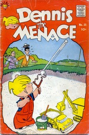 Fawcett Comics: Dennis the Menace 035 (Hallden-Fawcett) (1959) by Hank Ketcham/Marcus Hamilton/Ron Ferdinand/Scott Ketcham