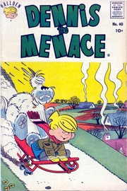 Fawcett Comics: Dennis the Menace 040 (Hallden-Fawcett) (1960) by Hank Ketcham/Marcus Hamilton/Ron Ferdinand/Scott Ketcham