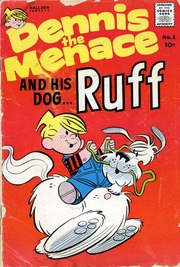Fawcett Comics: Dennis the Menace and His Dog Ruff 001 (1961-Summer) by Hank Ketcham/Marcus Hamilton/Ron Ferdinand/Scott Ketcham