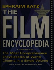 Cover of edition filmencyclopedia0000katz_y7u9