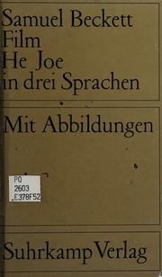 Cover of edition filmhejoeenglisc0000beck