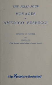 Cover of edition firstfourvoyages0000vesp