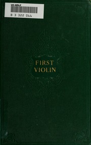 Cover of edition firstviolinnovel00fothrich