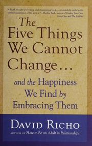 Cover of edition fivethingswecann00rich