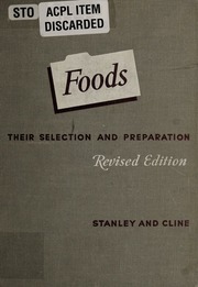 Cover of edition foodstheirselect00stan
