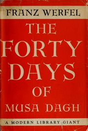 Cover of edition fortydaysofmusad00werf