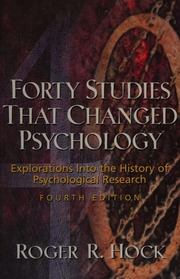 Cover of edition fortystudiesthat0000hock