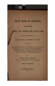 Cover of edition fouryearsinsece01browgoog