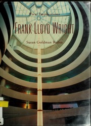 Cover of edition franklloydwright00rubi