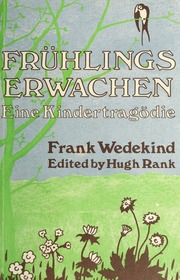 Cover of edition fruhlingserwache00wede