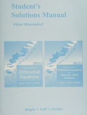 Cover of edition fundamentalsofdi0000nagl_c5k5