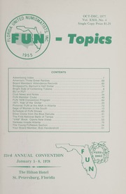 Fun Topics: October-December 1977