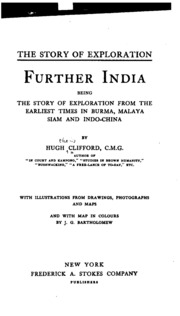 Cover of edition furtherindia00clifgoog