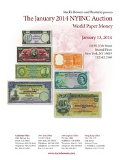 The January 2014 N.Y.I.N.C. Auction of World Paper Money