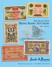 The March 2019 Hong Kong Auction of World Paper Money