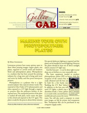 Galley Gab Cover