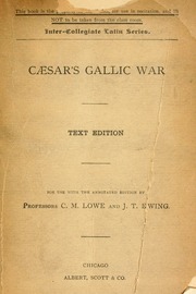 Cover of edition gallicwar00caesuoft