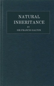 Galton, Francis  Natural Inheritance [1889]