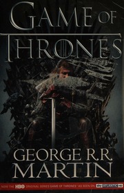 Cover of edition gameofthrones0000mart