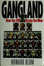 Cover of edition ganglandhowfbibr00blum_0