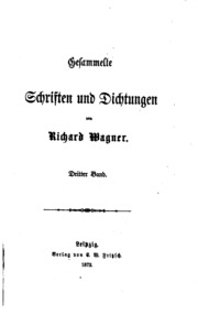Cover of edition gesammelteschri27wagngoog