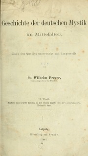 Cover of edition geschichtederdeu02preg