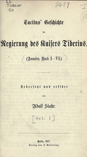 Cover of edition geschichtederreg01taciuoft