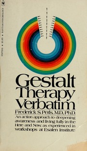 Cover of edition gestalttherapyve1969perl