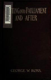 Cover of edition gettingintoparli00rossuoft