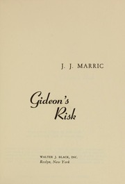 Cover of edition gideonsrisk00marr