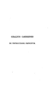 Cover of edition giralduscambren00giragoog
