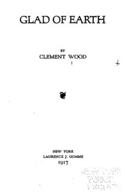Cover of edition gladearth00woodgoog